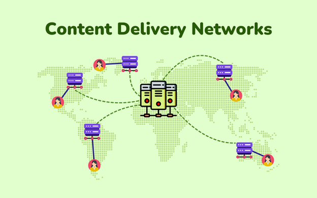 Hình minh họa Mạng phân phối Nội dung (CDN)